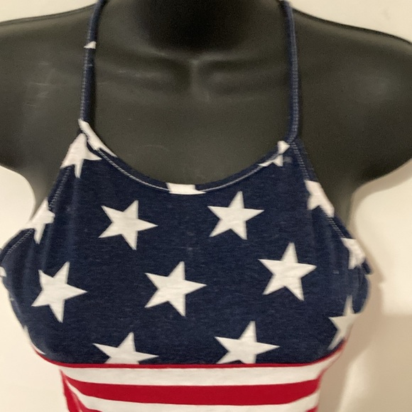Stars & Stripes Crop Top. Ready for 4th of July or any holiday spirit. C… - Picture 3 of 9